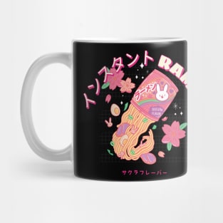 Japanese Ramen Sakura Flavor Anime Aesthetic Mug